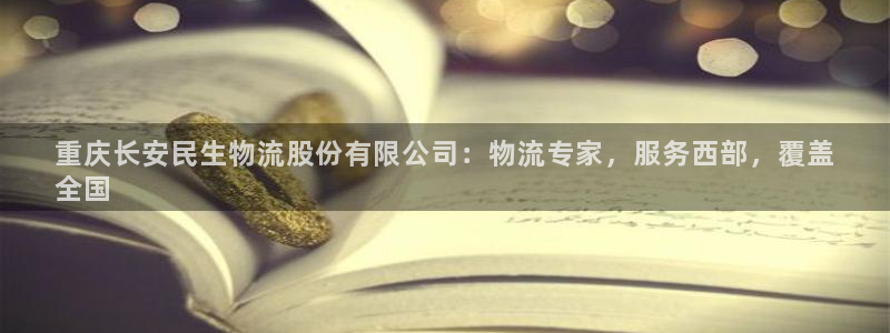 28圈充值不处理：重庆长安民生物流股