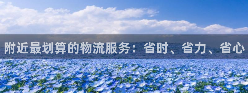 28圈注册官网：附近最划算的物流服务